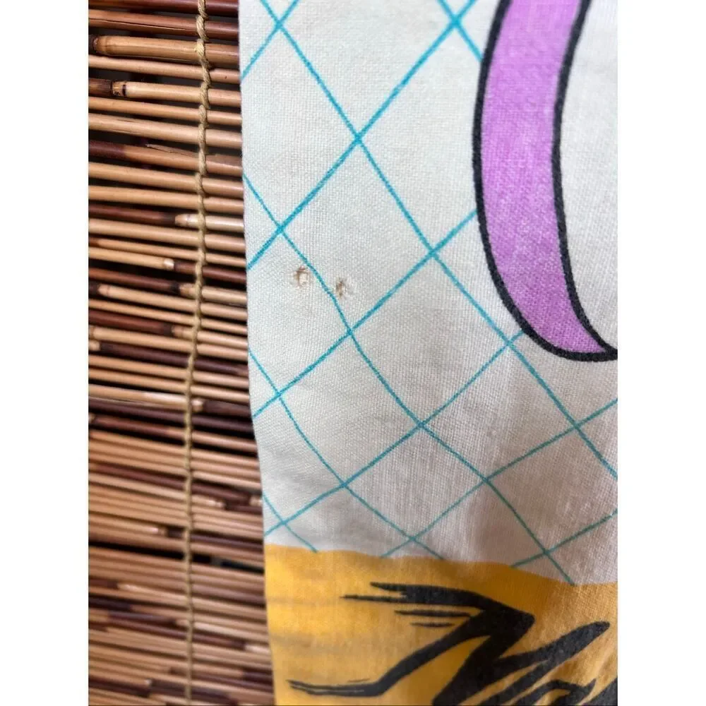 Mickey Mouse Disney Making Tracks Checkered Flag Pillowcase Double Sided Some fl